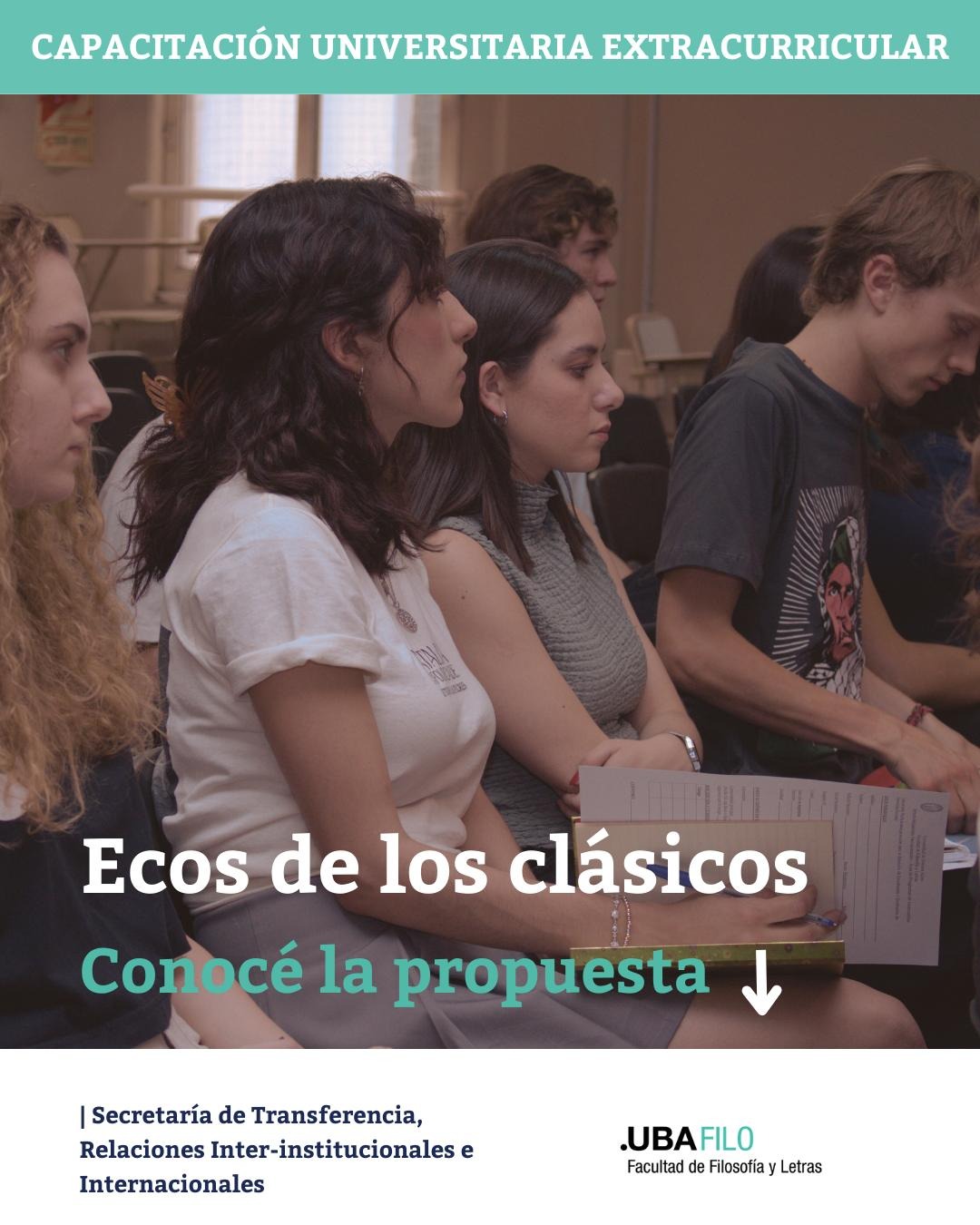 Capacitación Universitaria Extracurricular en Ecos de los clásicos en la literatura argentina